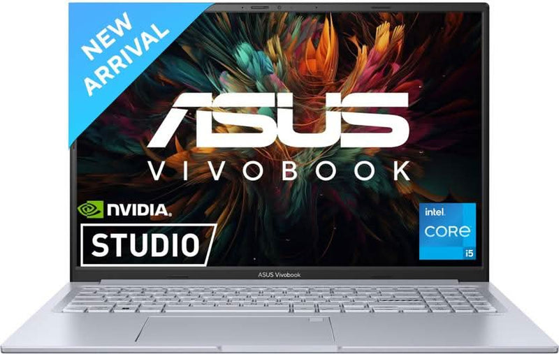 ASUS VIVOBOOK 16X FOR CREATOR, INTEL CORE I5 12TH GEN 12500H - (8 GB/512 GB SSD/WINDOWS 11 HOME/4 GB GRAPHICS/NVIDIA GEFORCE RTX 2050) K3605ZF - RP258W GAMING LAPTOP (16 INCH, COOL SILVER, 1.80 KG) - SWIFT PERIPHERALS90NB11E2-M00YK0