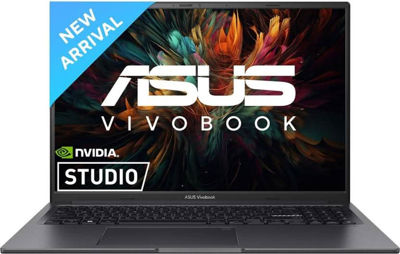 ASUS VIVOBOOK 16X FOR CREATOR, INTEL H - SERIES INTEL CORE I7 12TH GEN 12650H - (16 GB/1 TB SSD/WINDOWS 11 HOME/4 GB GRAPHICS/NVIDIA GEFORCE RTX 3050/60 HZ/50 TGP) K3605ZC - MBN751WS GAMING LAPTOP (16 INCH, INDIE BLACK, 1.80 KG, WITH MS OFFICE) - SWIFT PERIPHERALS90NB11F1-M00AL0