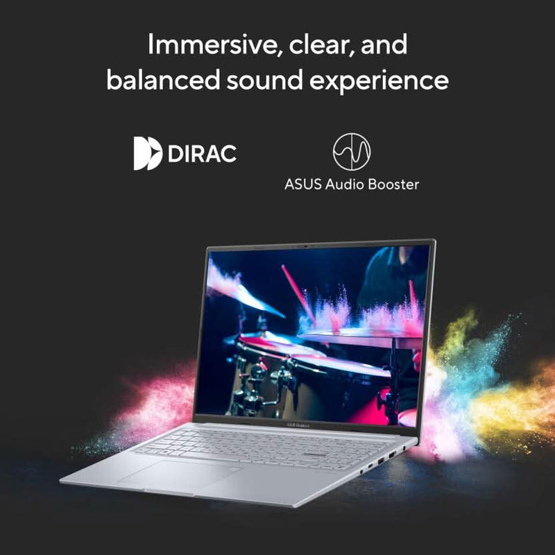 ASUS VIVOBOOK 16X K3605VC - RP413WS [CI5 - 13420H/16GB/512GB SSD/WIN11 HOME+MSO/16.0"/4GB - RTX3050 GRAPHICS/1 YEAR(S)/SILVER] - SWIFT PERIPHERALS1096516