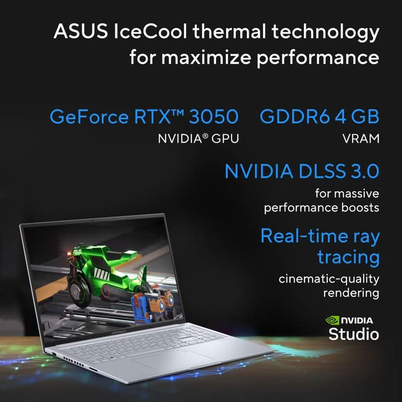 ASUS VIVOBOOK 16X K3605ZC - MBN542WS LAPTOP (12TH GEN CORE I5/ 16 GB RAM/ 512 GB SSD/ WIN 11/ 4 GB GRAPHICS) - SWIFT PERIPHERALS90NB11F2-M008U0