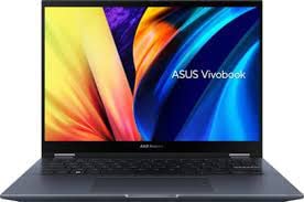 ASUS VIVOBOOK FLIP CORE I5 12TH GEN - (16 GB/512 GB SSD/WINDOWS 11 HOME) TP3402ZA - LZ511WS 2 IN 1 LCD LAPTOP (14 INCH, QUIET BLUE, 1.50 KG, WITH MS OFFICE) - SWIFT PERIPHERALS90NB0WR1-M00170
