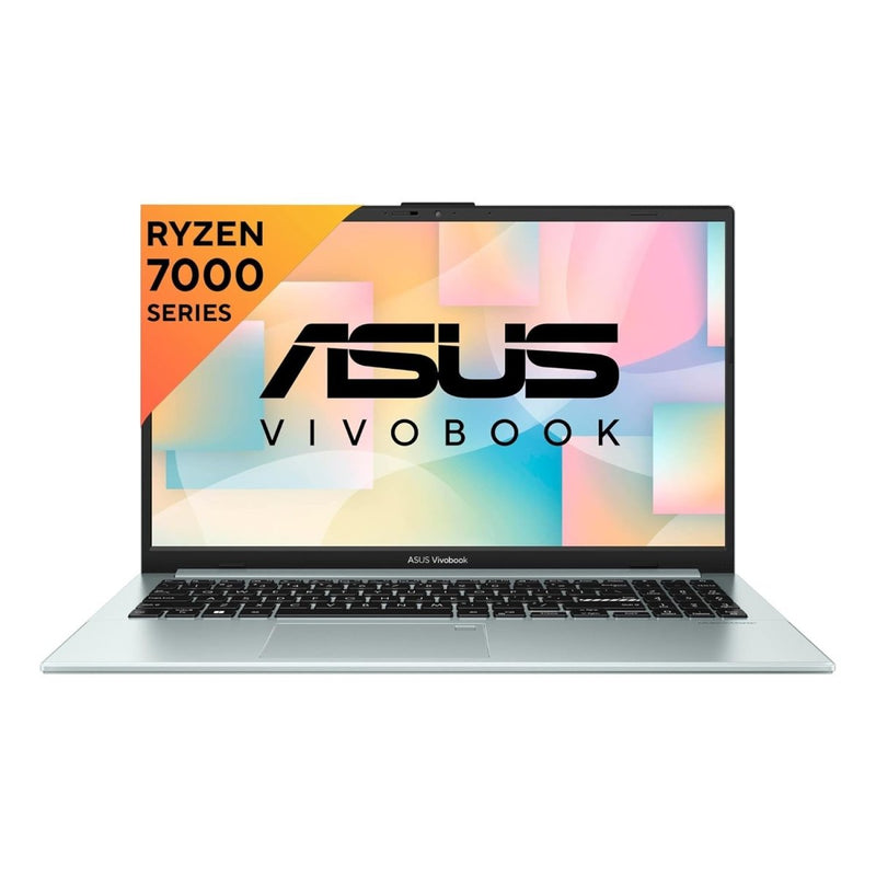 ASUS VIVOBOOK GO 15 (2023), AMD RYZEN 5 7520U, 15.6" (39.62 CM) FHD, THIN & LIGHT LAPTOP (16GB/512GB SSD/WINDOWS 11/OFFICE 2021/ALEXA BUILT - IN/GREEN GREY/1.63 KG), E1504FA - NJ543WS - SWIFT PERIPHERALS90NB0ZR3-M00BH0