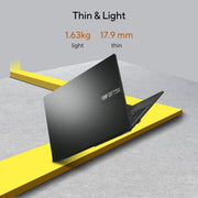 ASUS VIVOBOOK GO 15 (2023), AMD RYZEN 5 7520U, 15.6 - INCH (39.62 CM) FHD, THIN & LIGHT LAPTOP (8GB/512GB SSD/WINDOWS 11/OFFICE 2021/ALEXA BUILT - IN/MIXED BLACK/1.63 KG), E1504FA - NJ522WS - SWIFT PERIPHERALS90NB0ZR2-M008D0