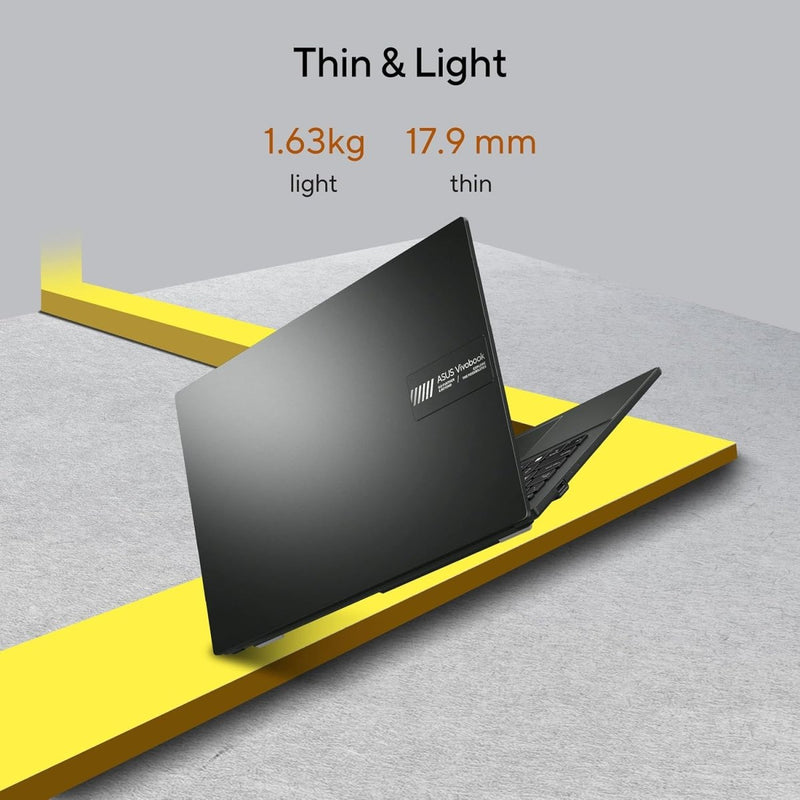 ASUS VIVOBOOK GO 15 (2023), AMD RYZEN 5 7520U, 15.6 - INCH (39.62 CM) FHD, THIN & LIGHT LAPTOP (8GB/512GB SSD/WINDOWS 11/OFFICE 2021/ALEXA BUILT - IN/MIXED BLACK/1.63 KG), E1504FA - NJ522WS - SWIFT PERIPHERALS90NB0ZR2-M008D0