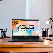 ASUS VIVOBOOK GO 15 AMD RYZEN 5 QUAD CORE 7520U - (8 GB/512 GB SSD/WINDOWS 11 HOME) E1504FA - NJ132WS | E1504FA - NJ521WS THIN AND LIGHT LAPTOP (15.6 INCH, COOL SILVER, 1.63 KG, WITH MS OFFICE) - SWIFT PERIPHERALSE1504FA-NJ132WS