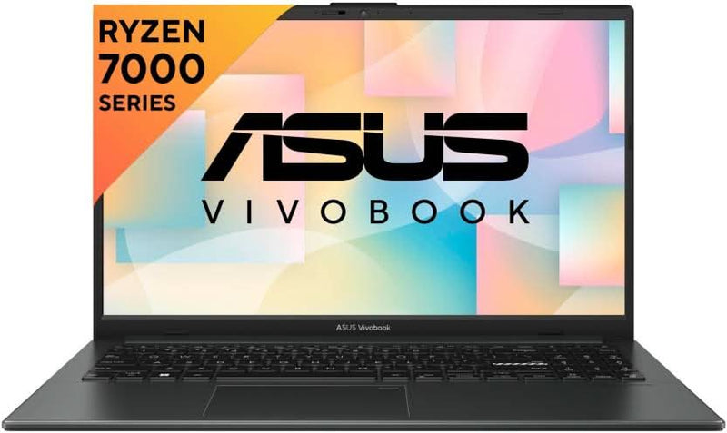 ASUS VIVOBOOK GO 15 AMD RYZEN 5 QUAD CORE 7520U - (8 GB/512 GB SSD/WINDOWS 11 HOME) E1504FA - NJ133WS | E1504FA - NJ522WS THIN AND LIGHT LAPTOP (15.6 INCH, MIXED BLACK, 1.63 KG, WITH MS OFFICE) - SWIFT PERIPHERALSE1504FA-NJ133WS