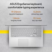 ASUS VIVOBOOK GO 15 E1504FA - NJ321WS [R3 - 7320U RYZEN/16GB/512GB SSD/WIN11 HOME+MSO/15.6 INCH/INTEGRATED GRAPHICS /1 YEAR(S)/SILVER] - SWIFT PERIPHERALS1091675