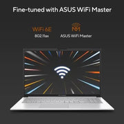 ASUS VIVOBOOK GO 15 E1504FA - NJ521WS [R5 - 7520U RYZEN/8GB/512GB SSD/WIN11 HOME+MSO/15.6 INCH/INTEGRATED GRAPHICS /1 YEAR(S)/SILVER] - SWIFT PERIPHERALS1091698