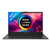 ASUS VIVOBOOK GO 15 OLED (2023), INTEL CORE I3 - N305, 15.6" (39.62 CMS) FHD OLED, THIN AND LIGHT LAPTOP (8GB/512GB SSD/WINDOWS 11/OFFICE 2021/BACKLIT KB/BLACK/1.63 KG), E1504GA - LK322WS - SWIFT PERIPHERALS90NB0ZT2-M009D0