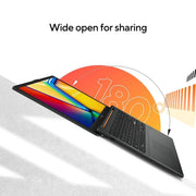 ASUS VIVOBOOK GO 15 OLED E1504FA - LK542WS [R5 - 7520U RYZEN/16GB/512GB SSD/WIN11 HOME+MSO/15.6 INCH/INTEGRATED GRAPHICS /1 YEAR(S)/BLACK] - SWIFT PERIPHERALS1084820