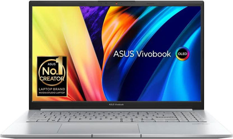 ASUS VIVOBOOK PRO 15 OLED INTEL CORE I5 12TH GEN 12450H - (16 GB/512 GB SSD/WINDOWS 11 HOME/4 GB GRAPHICS/NVIDIA GEFORCE RTX 3050) K6500ZC - L502WS GAMING LAPTOP (15.6 INCH, COOL SILVER, 1.80 KG, WITH MS OFFICE) - SWIFT PERIPHERALS90NB0XK2-M00HX0