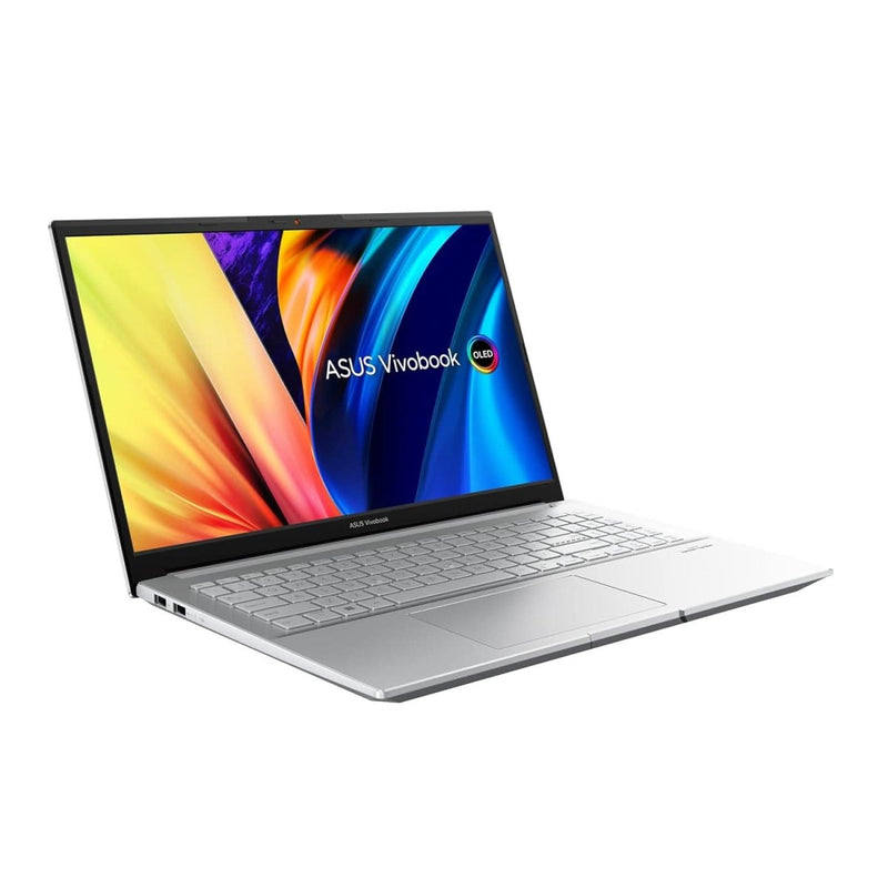 ASUS VIVOBOOK PRO 15 OLED K6500ZE - L502WS I5 - 12450H/RTX 3050TI/16G/512GB PCIE SSD/COOL SILVER/15.6 INCH FHD OLED/1Y INTERNATIONAL WARRANTY + MCAFEE/WIN 11 + OFFICE H&S/FINGER PRINT/BACKLIT KB - SWIFT PERIPHERALS90NB0XQ2-M005V0
