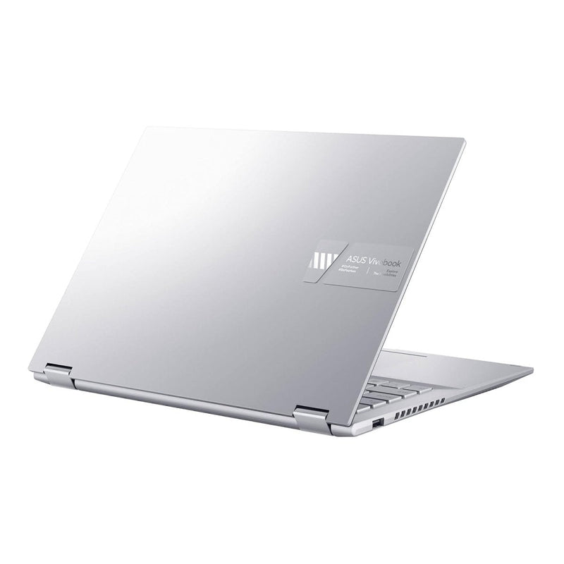 ASUS VIVOBOOK S 14 FLIP (2022), 14 - INCH (35.56 CMS) FHD+ 16:10 TOUCH, AMD RYZEN 7 5800HS, 2 - IN - 1 LAPTOP (16GB/512GB SSD/INTEGRATED GRAPHICS/WINDOWS 11/OFFICE 2021/SILVER/1.5 KG), TN3402QA - LZ741WS - SWIFT PERIPHERALS90NB0WT2-M00AM0