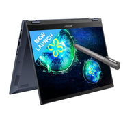 ASUS VIVOBOOK S 14 FLIP (2023), AMD RYZEN 5 7530U, 14" (35.56 CM) WUXGA TOUCH, THIN & LIGHT LAPTOP (16GB/512GB SSD/WINDOWS 11/OFFICE 2021/ALEXA/BACKLIT KB/FP SENSOR/BLUE/1.50 KG), TN3402YAB - LZ541WS - SWIFT PERIPHERALS90NB1111-M002Z0