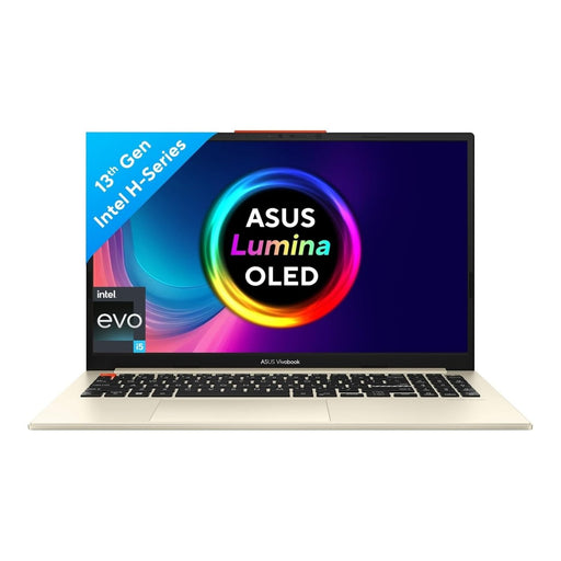 ASUS VIVOBOOK S 15 OLED (2023), INTEL CORE EVO I5 - 13500H 13TH GEN, 15.6" (39.62 CM) 2.8K 120HZ OLED, THIN & LIGHT LAPTOP (16GB/1TB SSD/IRIS XE/WIN 11/OFFICE 2021/75WHR/WHITE/1.7 KG), S5504VA - MA554WS - SWIFT PERIPHERALS90NB0ZK4-M00890