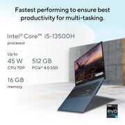 ASUS VIVOBOOK S 15 OLED INTEL CORE I5 - 13500H EVO / 16GB LPDDR5 / 512GB PCIE 4.0 SSD / 15.6 - INCH / 2.8K (2880 X 1620) OLED 16:9 /SOLAR BLUE / FINGERPRINT / BACKLIT KB / WIN 11 HOME / MS OFFICE LAPTOP S5504VA - MA541WS - SWIFT PERIPHERALS1086606