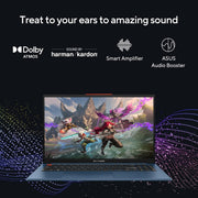 ASUS VIVOBOOK S 15 OLED INTEL CORE I5 - 13500H EVO / 16GB LPDDR5 / 512GB PCIE 4.0 SSD / 15.6 - INCH / 2.8K (2880 X 1620) OLED 16:9 /SOLAR BLUE / FINGERPRINT / BACKLIT KB / WIN 11 HOME / MS OFFICE LAPTOP S5504VA - MA541WS - SWIFT PERIPHERALS1086606