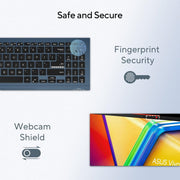 ASUS VIVOBOOK S 15 OLED INTEL CORE I5 - 13500H EVO / 16GB LPDDR5 / 512GB PCIE 4.0 SSD / 15.6 - INCH / 2.8K (2880 X 1620) OLED 16:9 /SOLAR BLUE / FINGERPRINT / BACKLIT KB / WIN 11 HOME / MS OFFICE LAPTOP S5504VA - MA541WS - SWIFT PERIPHERALS1086606