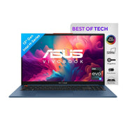 ASUS VIVOBOOK S 15 OLED INTEL CORE I5 - 13500H EVO / 16GB LPDDR5 / 512GB PCIE 4.0 SSD / 15.6 - INCH / 2.8K (2880 X 1620) OLED 16:9 /SOLAR BLUE / FINGERPRINT / BACKLIT KB / WIN 11 HOME / MS OFFICE LAPTOP S5504VA - MA541WS - SWIFT PERIPHERALS1086606