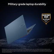 ASUS VIVOBOOK S 15 OLED, INTEL CORE I9 - 13900H 13TH GEN, 15.6" (39.62 CM) 3K OLED, THIN AND LIGHT LAPTOP (16 GB RAM/1TB SSD/WIN11/OFFICE 2021/BACKLIT/FINGERPRINT/75WHR /BLUE/3.75 KG), S5504VA - MA951WS - SWIFT PERIPHERALS90NB0ZK1-M00830