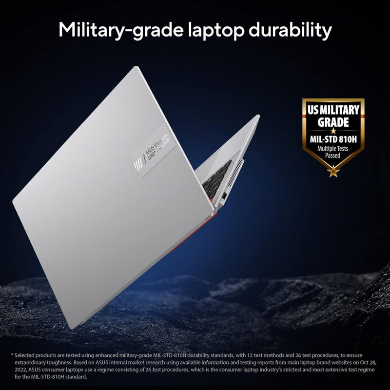 ASUS VIVOBOOK S 15 OLED INTEL CORE I9 - 13900H EVO / 16GB LPDDR5 / 1TB GB PCIE 4.0 SSD / 15.6 - INCH / 2.8K (2880 X 1620) OLED 16:9 /COOL SILVER / FINGERPRINT / BACKLIT KB / WIN 11 HOME / MS OFFICE LAPTOP S5504VA - MA953WS - SWIFT PERIPHERALS90NB0ZK3-M00820