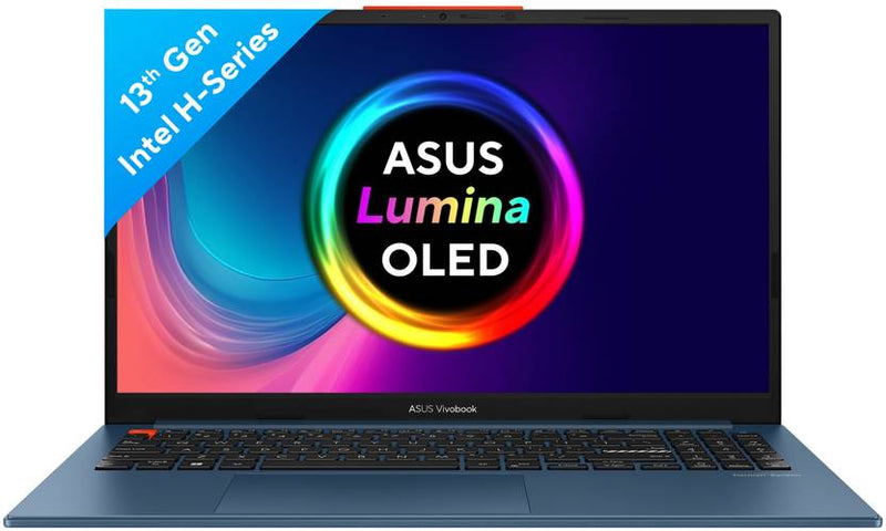 ASUS VIVOBOOK S 15 OLED INTEL CORE I9 13TH GEN 13900H - (16 GB/512 GB SSD/WINDOWS 11 HOME) S5504VA - MA941WS THIN AND LIGHT LAPTOP (15.6 INCH, SOLAR BLUE, 1.70 KG, WITH MS OFFICE) - SWIFT PERIPHERALS90NB0ZK1-M00710