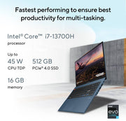ASUS VIVOBOOK S 15 OLED INTEL EVO H - SERIES INTEL CORE I7 13TH GEN 13700H - (16 GB/512 GB SSD/WINDOWS 11 HOME) S5504VA - MA741WS THIN AND LIGHT LAPTOP (15.6 INCH, SOLAR BLUE, 1.70 KG, WITH MS OFFICE) - SWIFT PERIPHERALS90NB0ZK1-M00800