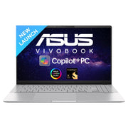 ASUS VIVOBOOK S 15 OLED, QUALCOMM AI POWERED LAPTOP, SNAPDRAGON X ELITE X1E 78 100 (16GB/1TB/QUALCOMM ADRENO GPU/3K/WINDOWS 11 HOME) S5507QAD - MA751WS - SWIFT PERIPHERALSS5507QAD-MA751WS