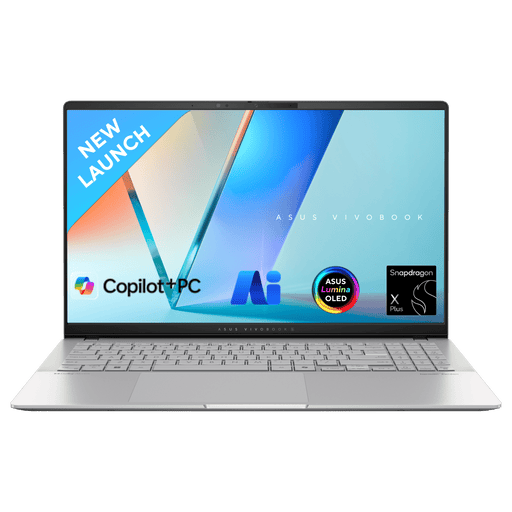 ASUS VIVOBOOK S 15 OLED, QUALCOMM AI POWERED LAPTOP,SNAPDRAGON X PLUS X1P 42 100(16GB/1TB/QUALCOMM ADRENO GPU/15.6 INCH 3K/WINDOWS 11 HOME)S5507QA - MA551WS - SWIFT PERIPHERALSS5507QA-MA551WS