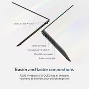 ASUS VIVOBOOK S 16 OLED, AI POWERED LAPTOP, INTEL EVO CORE ULTRA 7 155H (16GB/1TB/INTEL ARC GRPH/40.64 CMS (16) 3.2K/WIN 11 HM) S5606MA - MX752WS - SWIFT PERIPHERALS90NB12E3-M00100