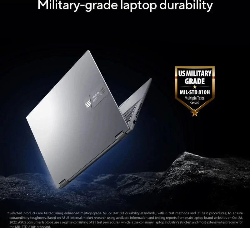 ASUS VIVOBOOK S14 FLIP 2025 TP3402VAO - LZ612WS LAPTOP (13TH GEN CORE I5/ 16GB/ 512GB SSD/ WIN11 HOME) - SWIFT PERIPHERALS1093919