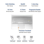 ASUS VIVOBOOK S14 M433UA - EB584TS LAPTOP (AMD RYZEN 5/ 8GB/ 1TB SSD/ WIN10) - SWIFT PERIPHERALS90NB0TM1-M03540