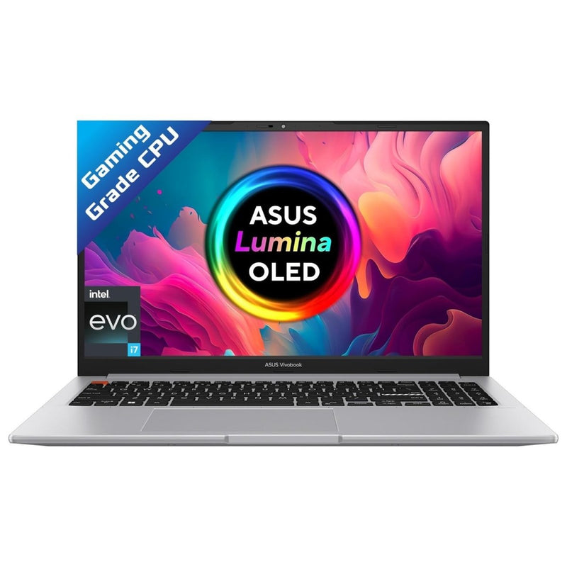 ASUS VIVOBOOK S15 OLED 2022, 15.6 INCH 39.62 CM FHD OLED, INTEL CORE EVO I7 - 12700H 12TH GEN, (16GB RAM/512GB SSD), K3502ZA - L701WS + WT300 MOUSE (BLACK) - SWIFT PERIPHERALS90NB0WK1-M00410