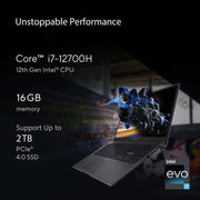 ASUS VIVOBOOK S15 OLED INTEL EVO H SERIES INTEL CORE I7 12TH GEN 12700H - (16 GB/512 GB SSD/WINDOWS 11 HOME) K3502ZA - L702WS THIN AND LIGHT LAPTOP (15.6 INCH, INDIE BLACK, 1.80 KG, WITH MS OFFICE) - SWIFT PERIPHERALS90NB0WK2-M00420