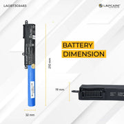 Asus VivoBook X540 Series Compatible Laptop Battery 11.1V 2000mAh 3 Cell - SWIFT PERIPHERALSLAOBT3C6483