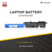 Asus VivoBook X540 Series Compatible Laptop Battery 11.1V 2000mAh 3 Cell - SWIFT PERIPHERALSLAOBT3C6483