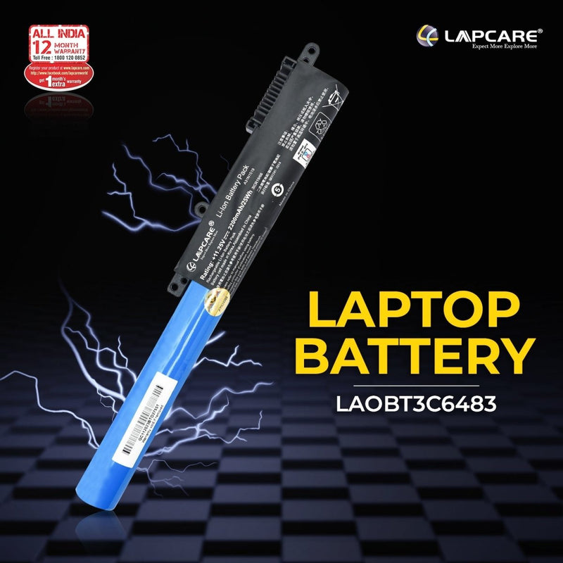 Asus VivoBook X540 Series Compatible Laptop Battery 11.1V 2000mAh 3 Cell - SWIFT PERIPHERALSLAOBT3C6483