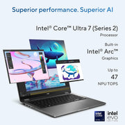 ASUS VIVOBOOKFLIP OLED TP3407SA - QL025WS [ULTRA7 - 256V 14TH GEN/16GB/512GB SSD/WIN11 HOME+MSO/14.0 INCH TOUCH/INTEGRATED GRAPHICS /1 YEAR(S)/GREY] - SWIFT PERIPHERALS1092340