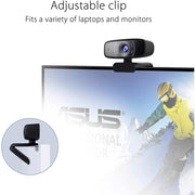 ASUS Webcam C3 1080P HD Web Camera with Built - in Mic and 360° Rotation - SWIFT PERIPHERALSC3