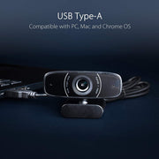 ASUS Webcam C3 1080P HD Web Camera with Built - in Mic and 360° Rotation - SWIFT PERIPHERALSC3