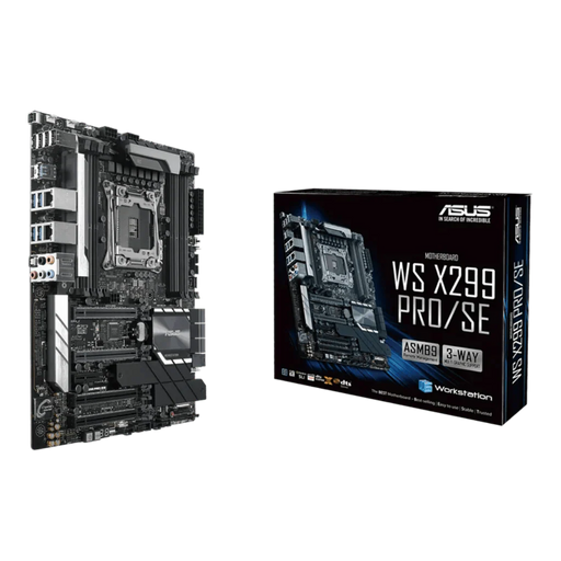 ASUS WSX299 - PRO - SE Intel LGA 2066 Socket DDR4 ATX Motherboard - SWIFT PERIPHERALSWS X299 PRO-SE