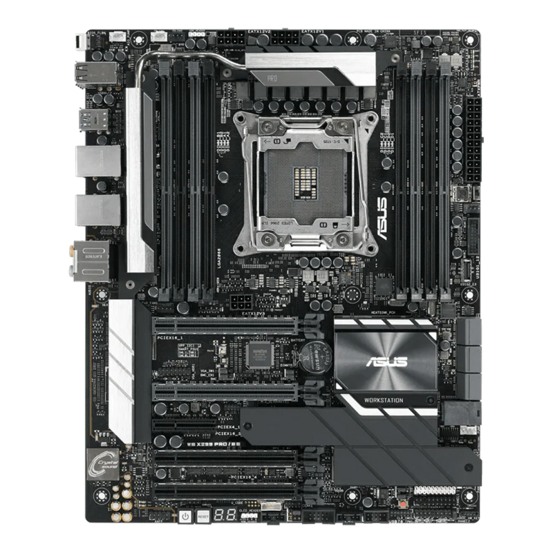 ASUS WSX299 - PRO - SE Intel LGA 2066 Socket DDR4 ATX Motherboard - SWIFT PERIPHERALSWS X299 PRO-SE