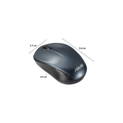 Asus WT200 Wireless Optical Mouse with 1200 DPI Ergonomic Design and 2.4GHz Technology - SWIFT PERIPHERALS90XB03Q0-BMU010