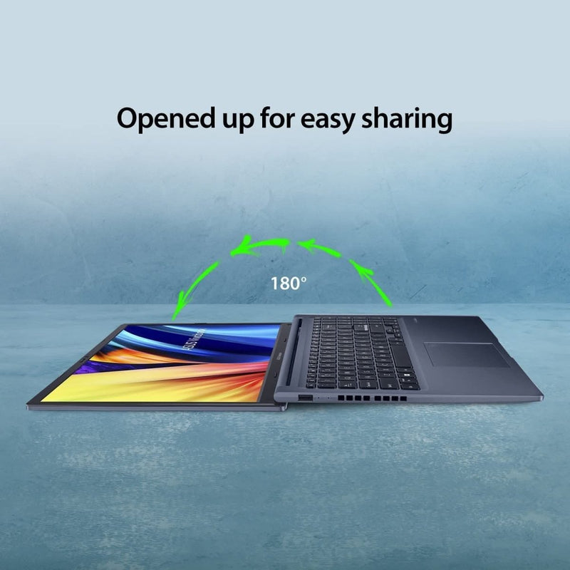 ASUS X1502ZA - EJ332WS [CI3 - 1220P 12TH GEN/8GB DDR/512GB SSD/NO DVD/WIN11 HOME+MSO/15.6 INCH/1 YEAR/BLUE] - SWIFT PERIPHERALS1084576