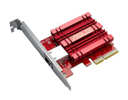 ASUS XG - C100C 10G BASE T PCIE NETWORK ADAPTER, RED - SWIFT PERIPHERALS1082928