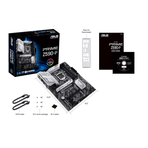 ASUS Z590 - P PRIME DDR4 INTEL LGA1200 MOTHERBOARD - SWIFT PERIPHERALS107459