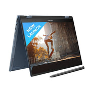 ASUS ZENBOOK 14 FLIP OLED (2023), INTEL CORE I5 - 1340P 13TH GEN, 14 INCH (35.56 CM) 2.8K 90HZ OLED, THIN & LIGHT LAPTOP (16GB/512GB SSD/IRIS XE/WIN 11/OFFICE 2021/75W BATTERY/BLUE/1.5 KG), UP3404VA - KN542WS - SWIFT PERIPHERALS90NB10E2-M001E0