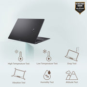 ASUS ZENBOOK 14 OLED UM3402YA - KM541WS [R5 - 7530U RYZEN/16GB DDR4/512GB SSD/NO DVD/WIN11 HOME+MSO/14.0 INCH/INTEGRATED GRAPHICS/1 YEAR/BLACK] - SWIFT PERIPHERALS1084632