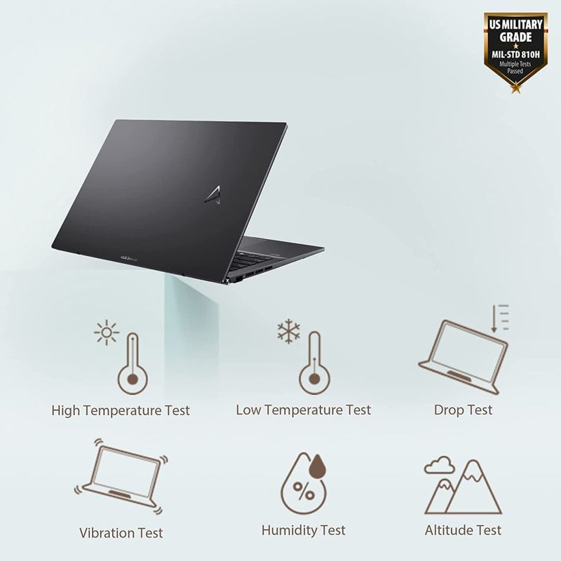 ASUS ZENBOOK 14 OLED UM3402YA - KM541WS [R5 - 7530U RYZEN/16GB DDR4/512GB SSD/NO DVD/WIN11 HOME+MSO/14.0 INCH/INTEGRATED GRAPHICS/1 YEAR/BLACK] - SWIFT PERIPHERALS1084632
