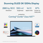 ASUS ZENBOOK 14 OLED UX3405MA - PP555WS [ULTRA5 - 125H 14TH GEN/16GB/1TB SSD/WIN11 HOME+MSO/14.0 INCH/INTEGRATED GRAPHICS /1 YEAR(S)/BLUE] - SWIFT PERIPHERALS1090676